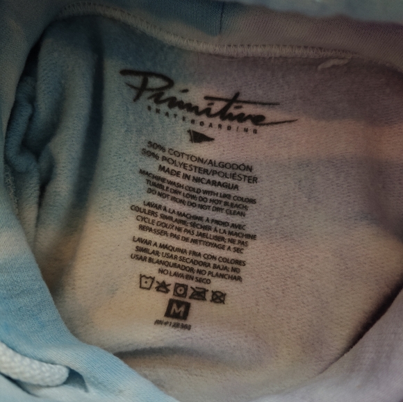 Primitive Tie-Dye Hoodie Men Medium - Picture 7 of 7